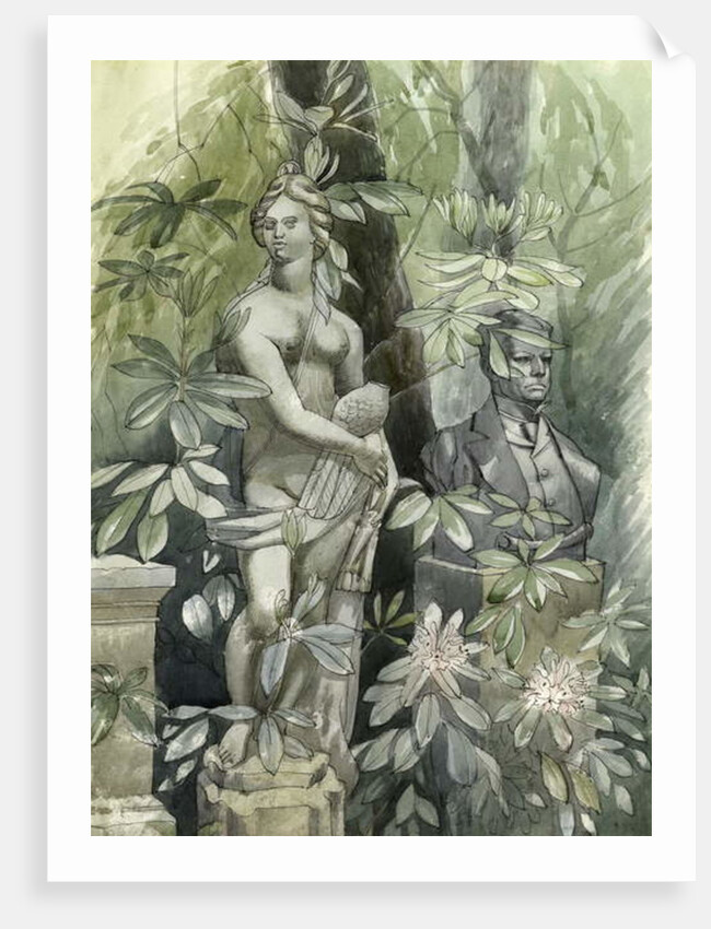 Diana and the Statesman, c.1960 by Osmund Caine