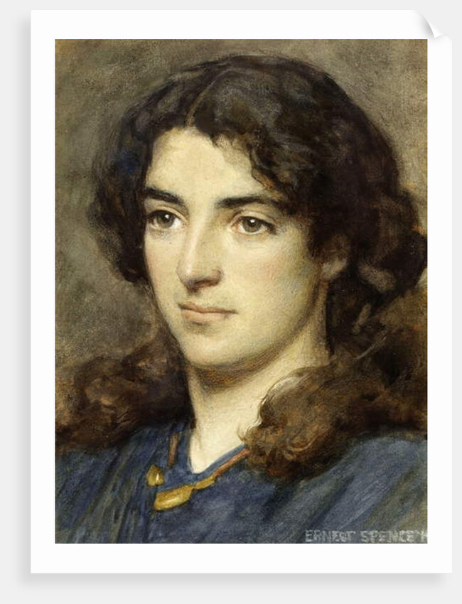 Head of a Girl, 1910 by Ernest Spence