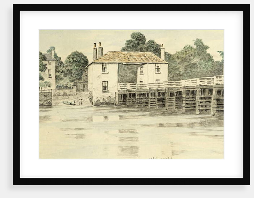 Putney Bridge, c.1890 by Walter Greaves