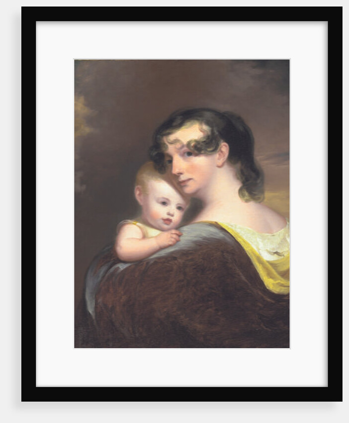 Portrait of Esther Fortune Warren and her daughter Hester, 1811 by Thomas Sully