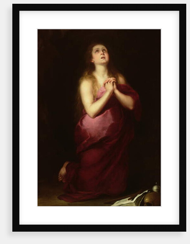 Mary Magdalene, 1650-55 by Bartolome Esteban Murillo