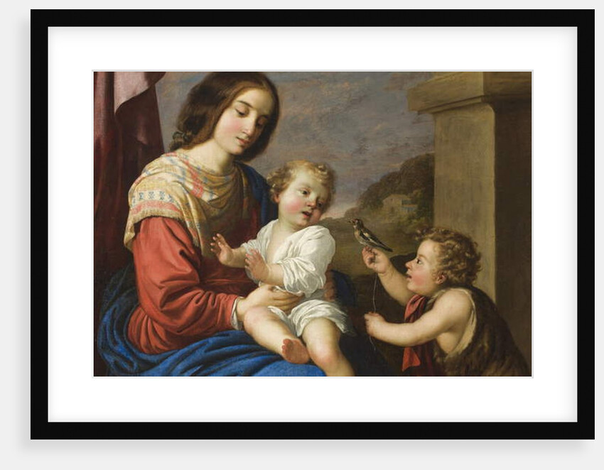 Madonna and Child with the Infant Saint John, 1658 by Francisco de Zurbaran