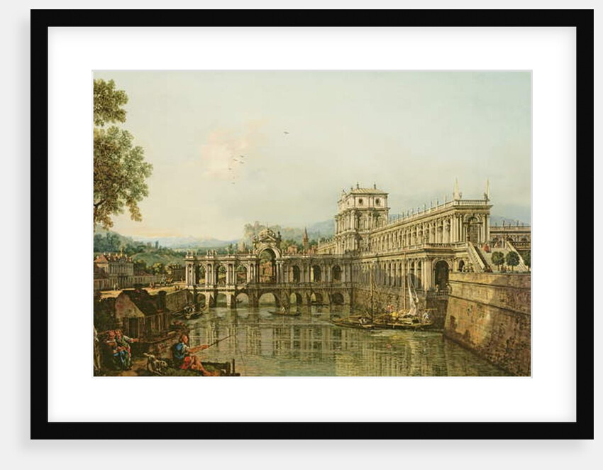Architectural Capriccio, c.1765 by Bernardo Bellotto