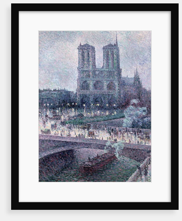 Notre Dame, c.1900 by Maximilien Luce