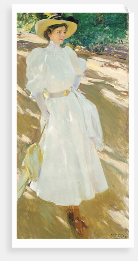 Maria at La Granja, 1907 by Joaquin Sorolla y Bastida