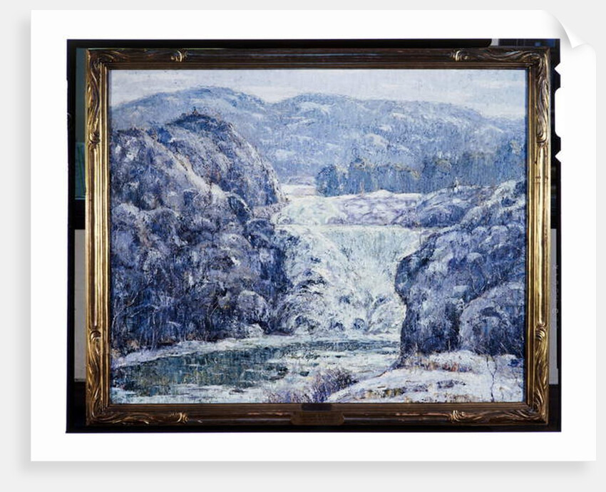 Falls in Winter, c.1920 by Ernest Lawson