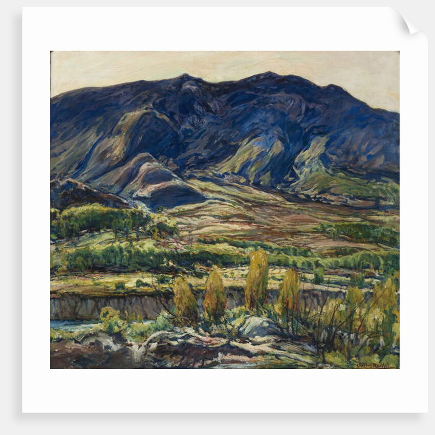 In the San Felipe Valley, 1927 by Charles P. Reiffel