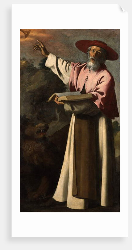 Saint Jerome, c.1640-45 by Francisco de Zurbaran