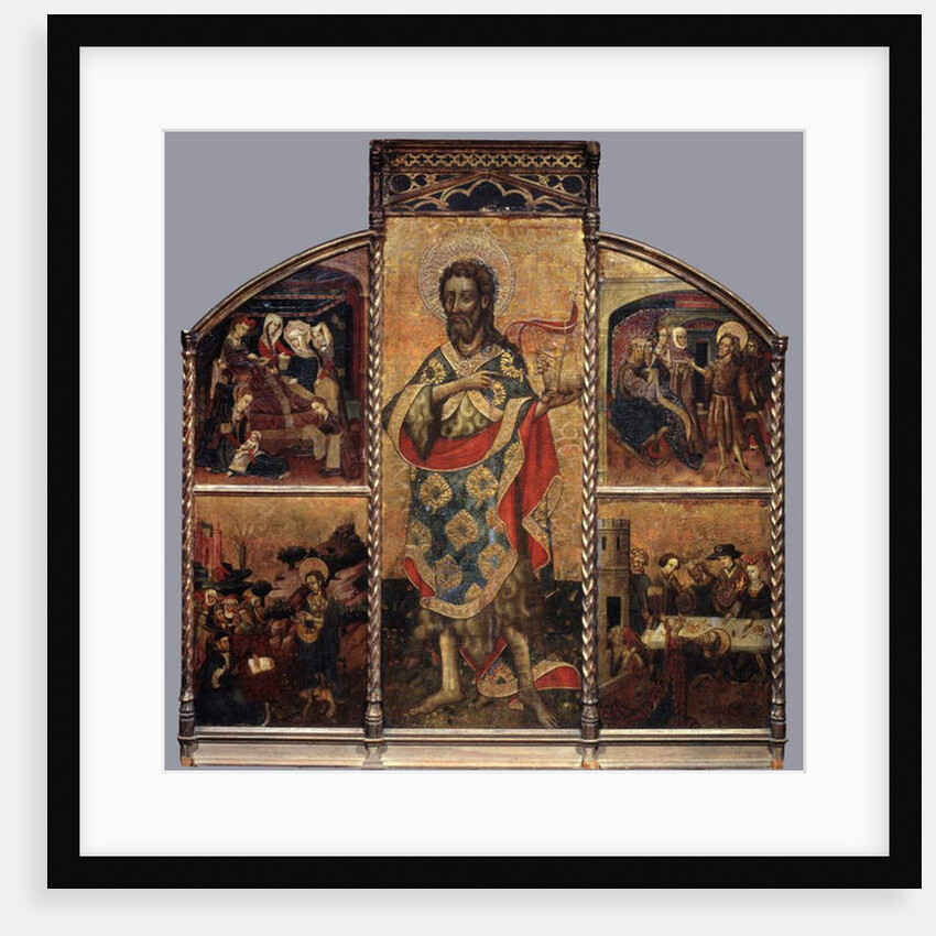 Altarpiece of Saint John the Baptist, c.1440 by Blasco de Granen