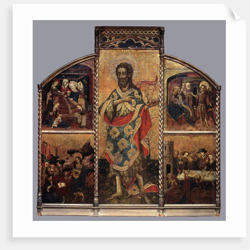 Altarpiece of Saint John the Baptist, c.1440 by Blasco de Granen