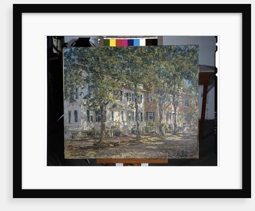 Upper Main Street, Nantucket, Massachusetts by Colin Campbell Cooper