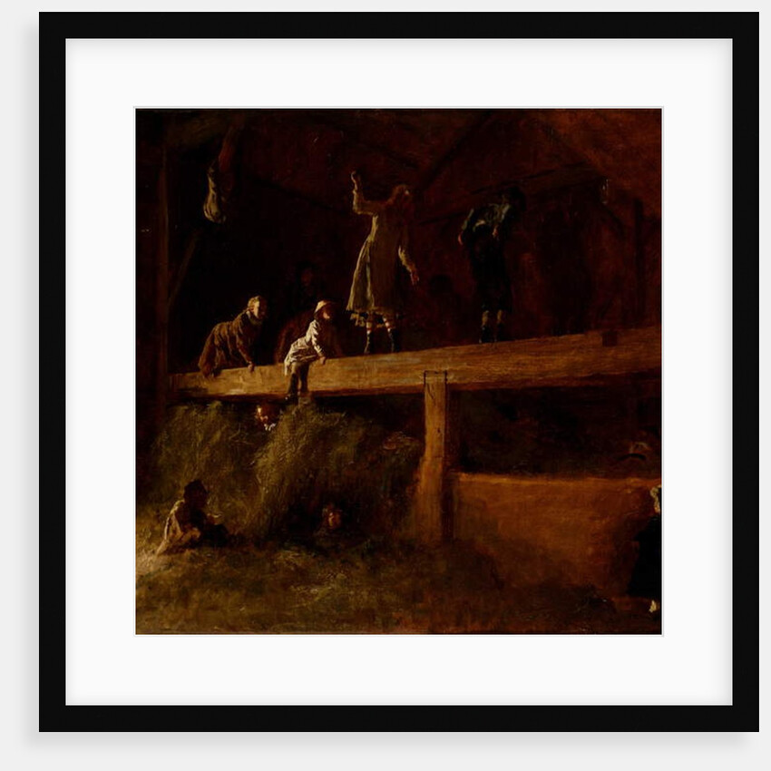 In the Hayloft, c.1878 by Eastman Johnson