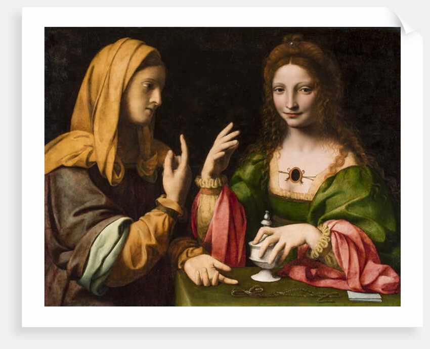 The Conversion of the Magdalen, c.1520 by Bernardino Luini