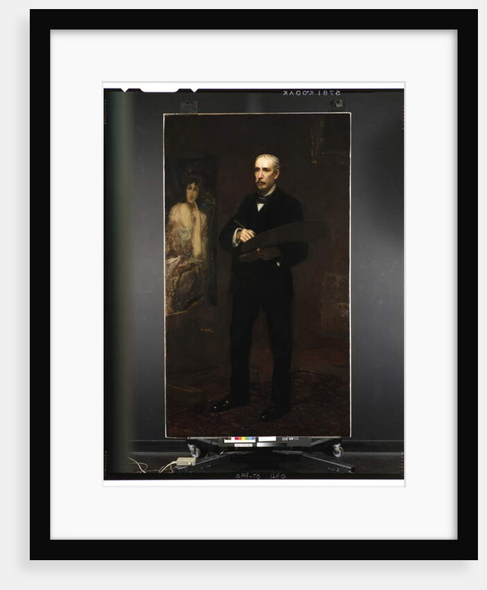 Portrait of James Carroll Beckwith, 1904 by Thomas Cowperthwait Eakins