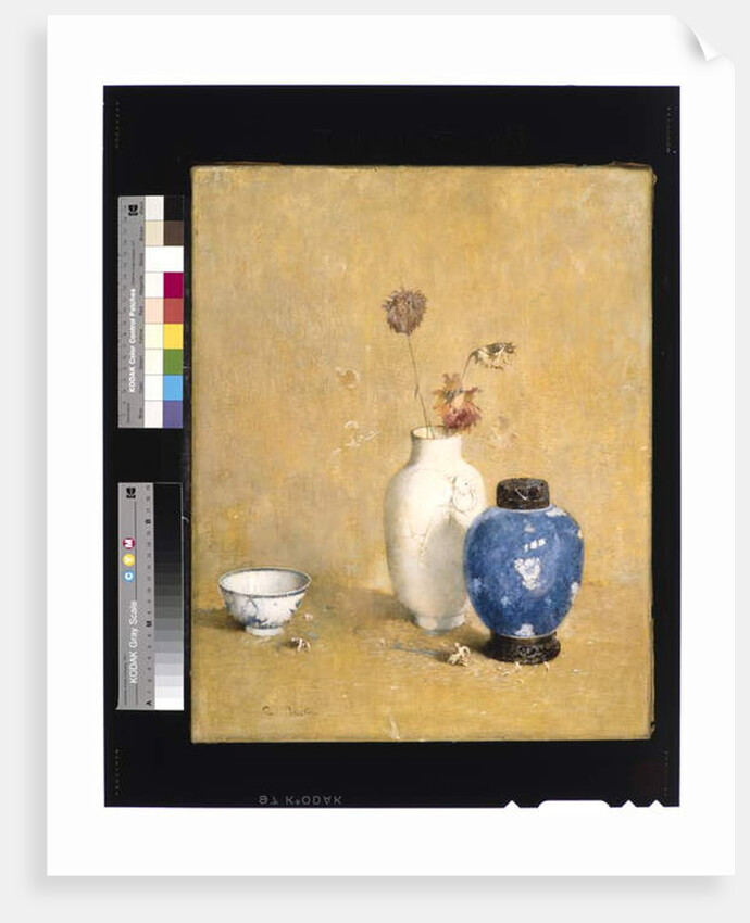 Blue, White and Gold by Emil Carlsen