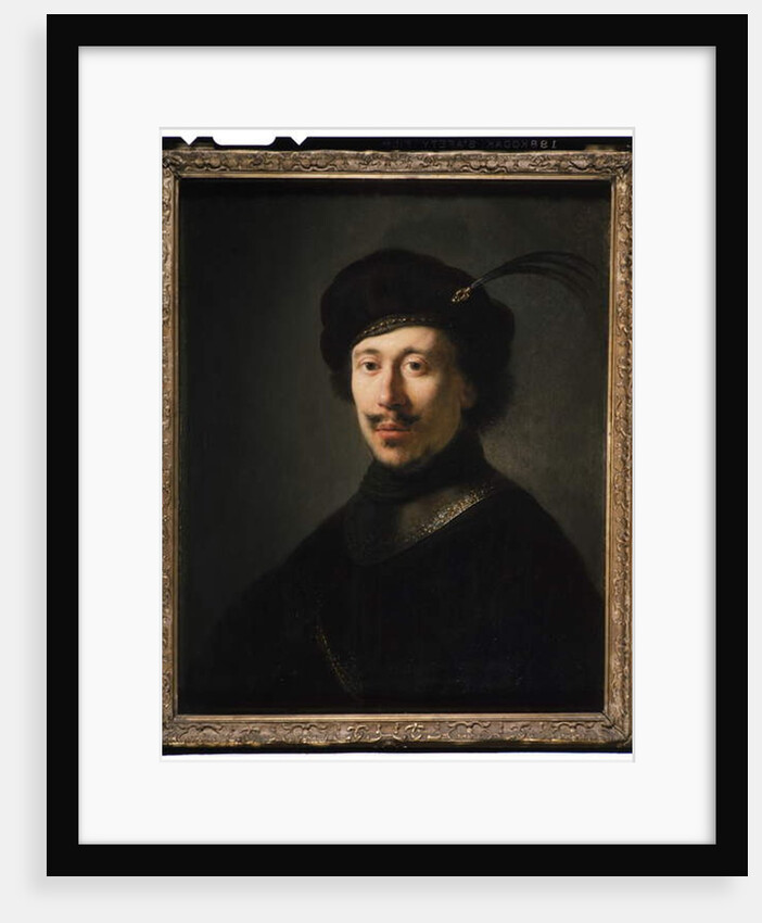 Young Man in a Gorget and Plumed Cap, c.1630 by Isaac de Jouderville