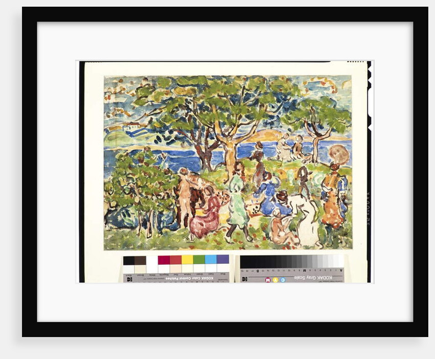 The Picnic, c.1912-15 by Maurice Brazil Prendergast