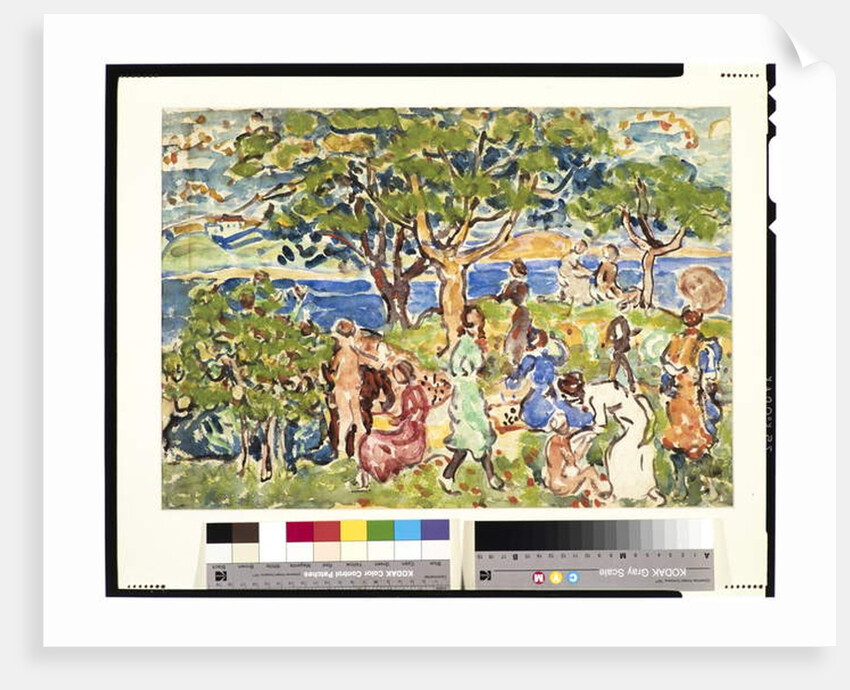 The Picnic, c.1912-15 by Maurice Brazil Prendergast