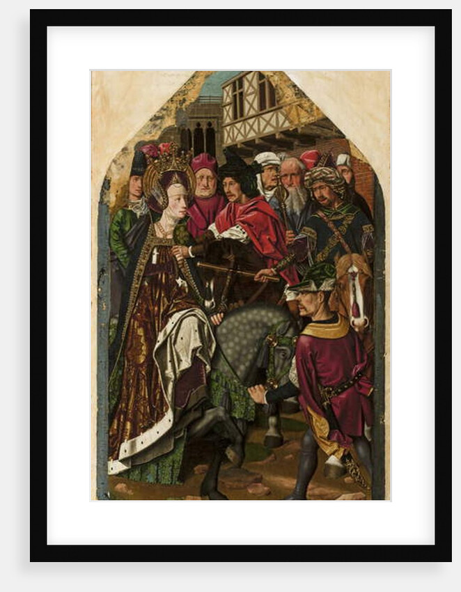 The Arrest of Santa Engracia, 1474-77 by Bermejo