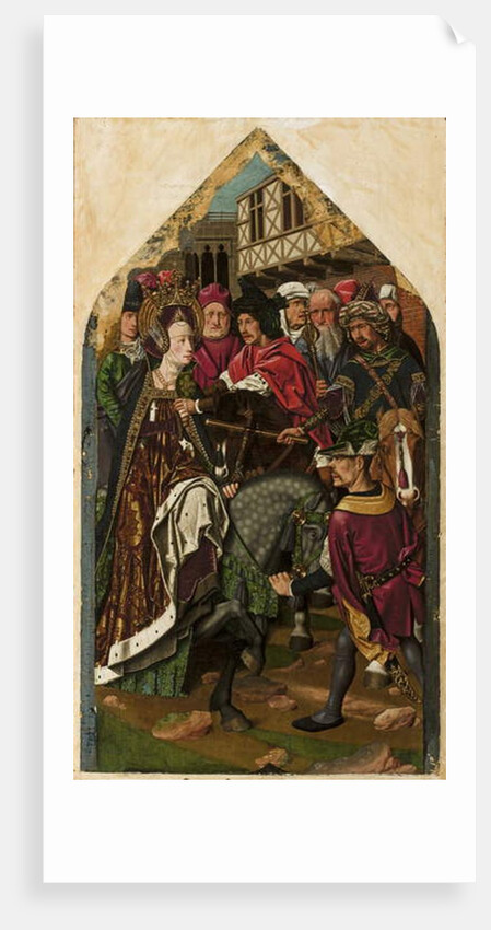 The Arrest of Santa Engracia, 1474-77 by Bermejo