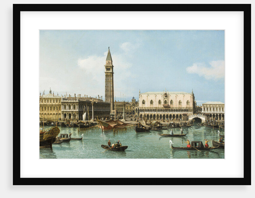 The Molo from the Basin of San Marco, Venice, c.1747-1750 by Canaletto