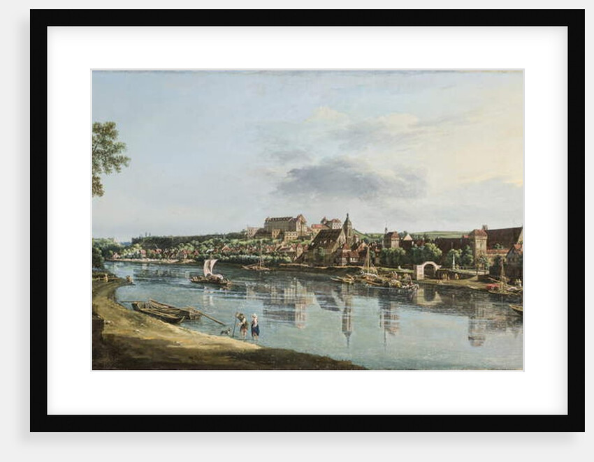 Pirna on the Elba, c.1756 by Bernardo Bellotto