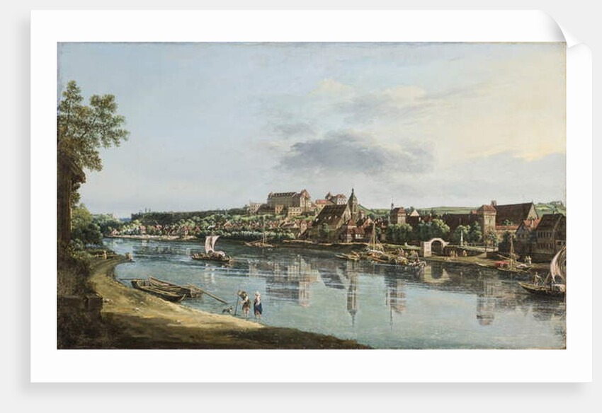 Pirna on the Elba, c.1756 by Bernardo Bellotto