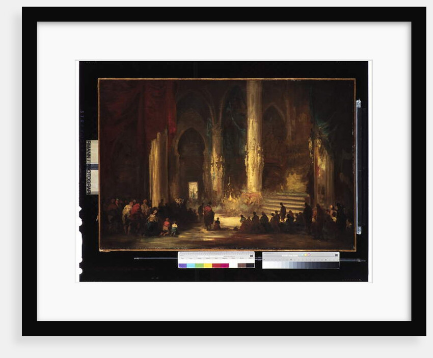 Procession in a Cathedral, c.1860 by Eugenio Lucas Velazquez