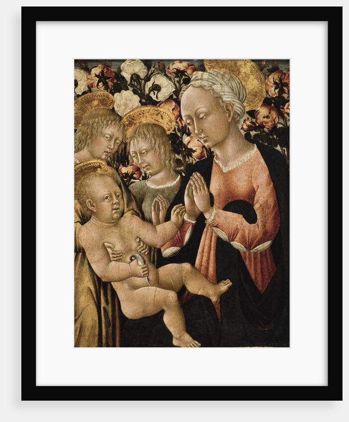 Madonna and Child with Angels, c.1475 by Giovanni di Paolo