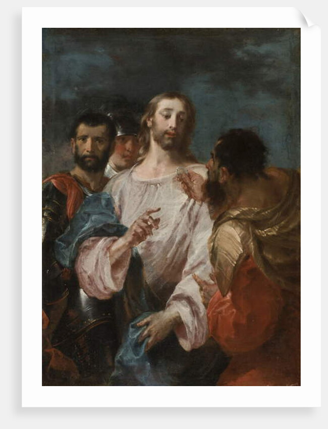 The Tribute Money, early 1740s by Giuseppe Bazzani