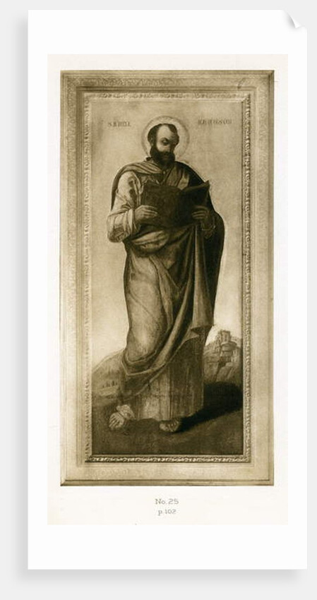 Male Saint, perhaps St. Mark, c.1490 by Bartolomeo Vivarini