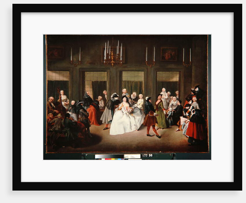 The Convent Parlour, c.1760 by Giuseppe Gobbis