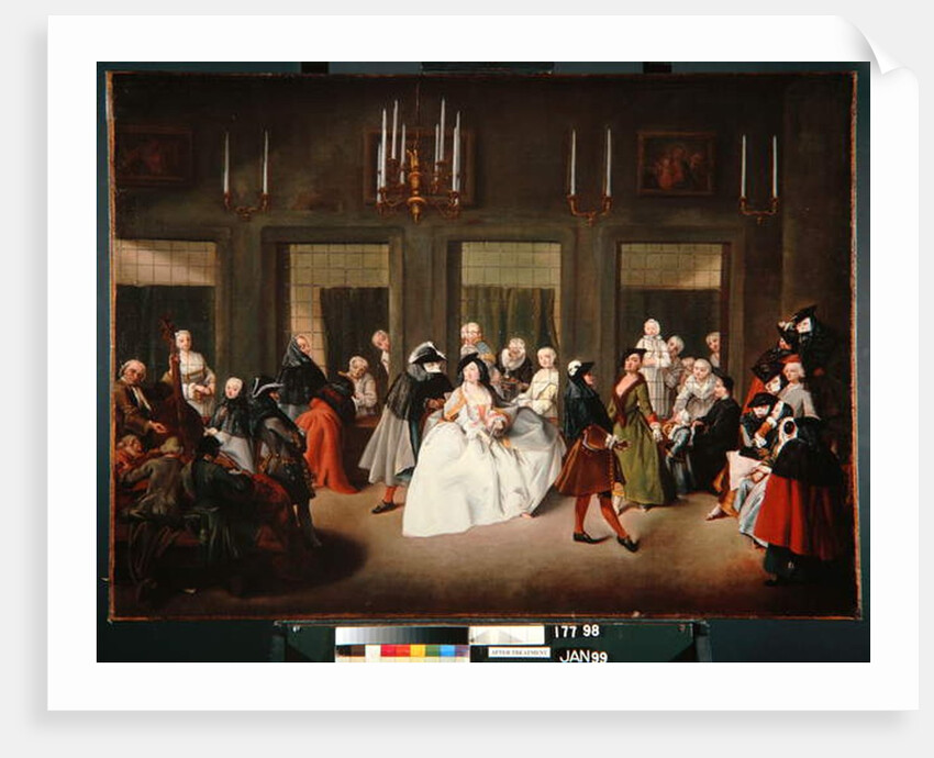 The Convent Parlour, c.1760 by Giuseppe Gobbis