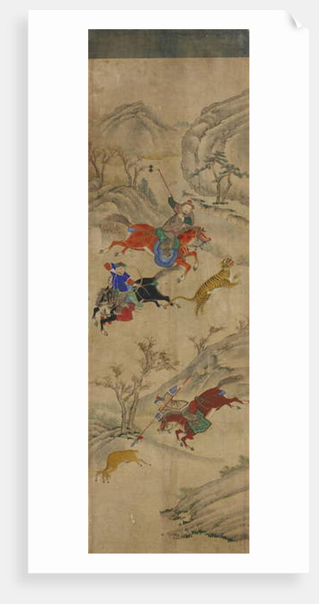 Hunting Scene by School Korean