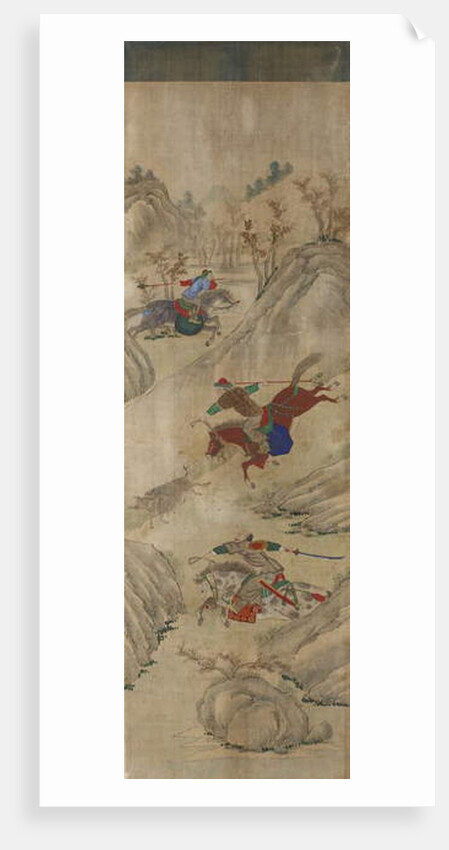 Hunting Scene by School Korean
