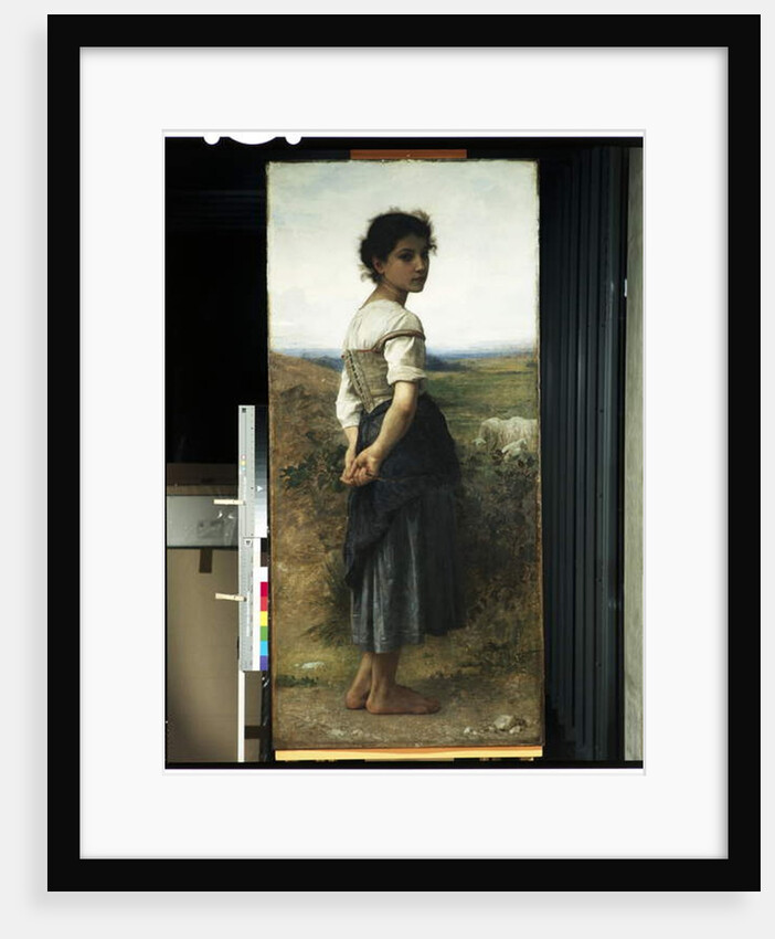 The Young Shepherdess, 1885 by William-Adolphe Bouguereau