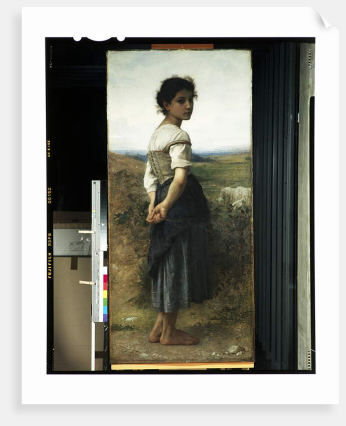 The Young Shepherdess, 1885 by William-Adolphe Bouguereau