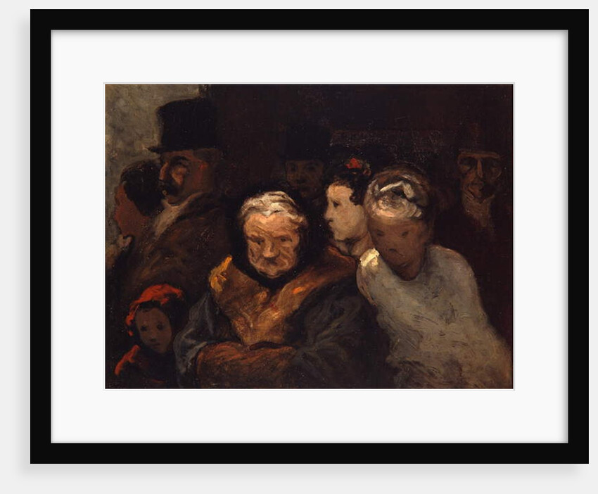 Leaving the Theater, c.1865 by Honore Daumier