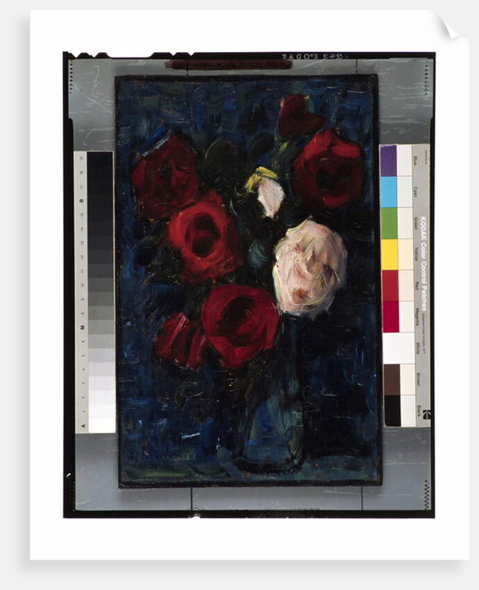 Large Still-life: Roses II, 1937 by Alexej von Jawlensky