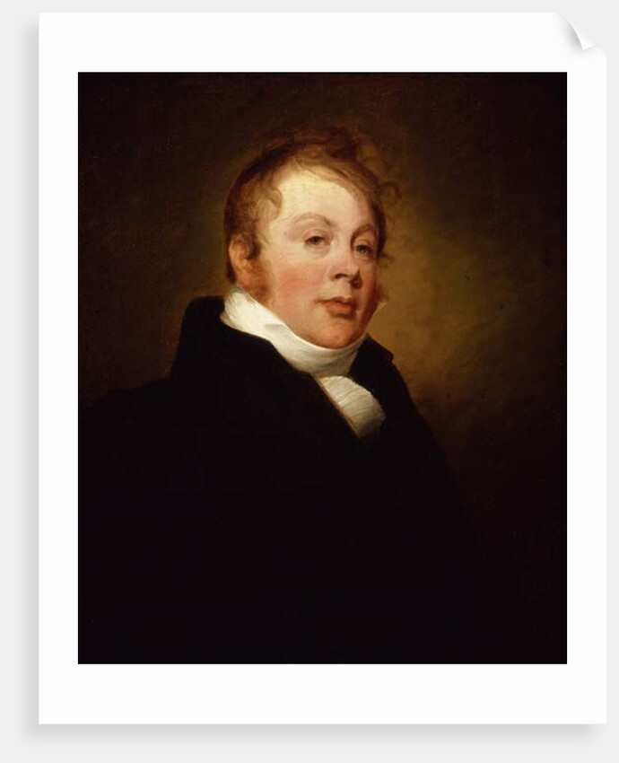 Portrait of William Warren, 1808 by Thomas Sully
