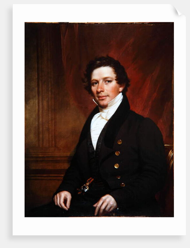 Portrait of Ashfield Ellis, c.1835 by Samuel Lovett Waldo