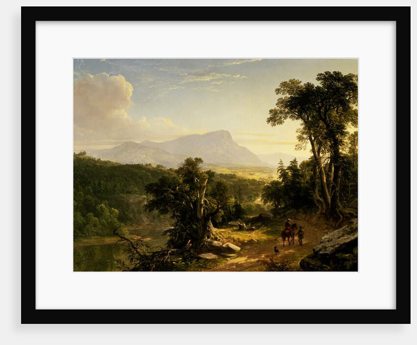 Landscape-Composition: In The Catskills, 1848 by Asher Brown Durand