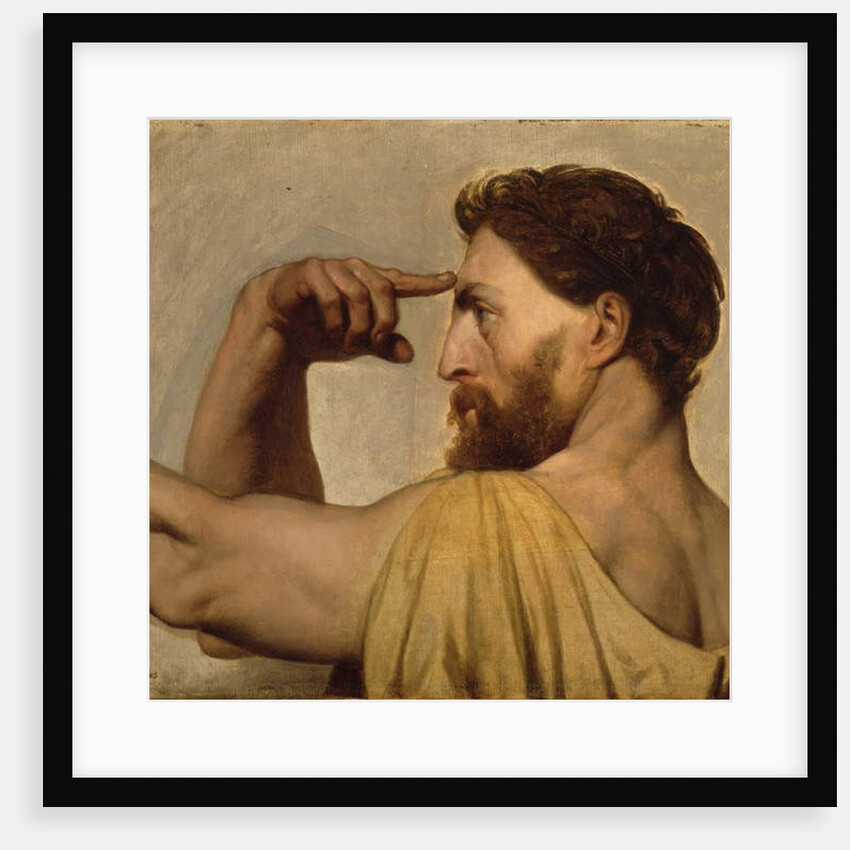 Study for Phidias in the 'Apotheosis of Homer', 1827 by Jean Auguste Dominique Ingres