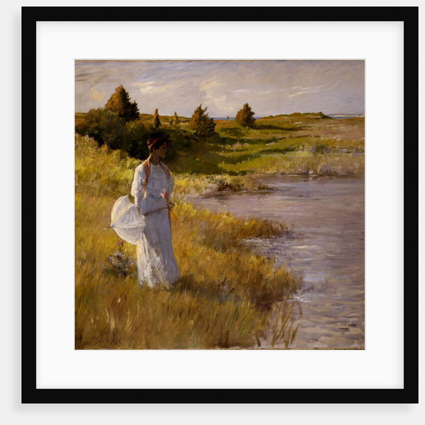 An Afternoon Stroll, c.1890-95 by William Merritt Chase
