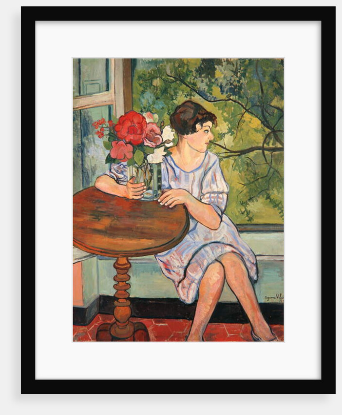 Young Girl in Front of a Window, 1930 by Marie Clementine Valadon
