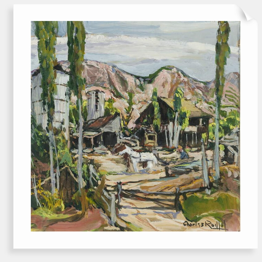 Old Ranch Mission Valley, c.1930 by Charles P. Reiffel