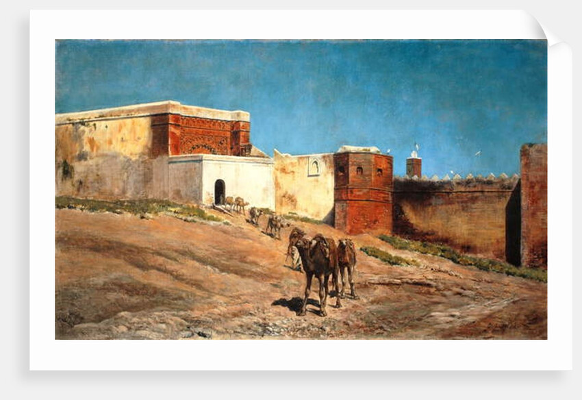 Caravans Departing, 1879 by Edwin Lord Weeks