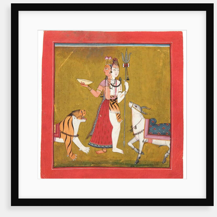 Shiva Ardhanarishvara, c.1715 by Indian School