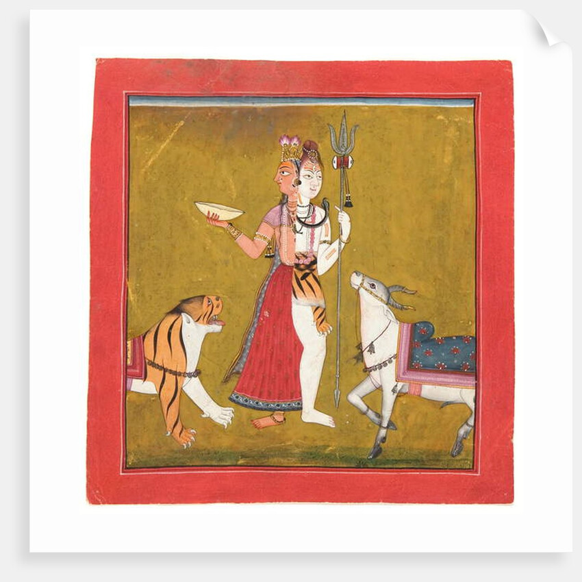 Shiva Ardhanarishvara, c.1715 by Indian School