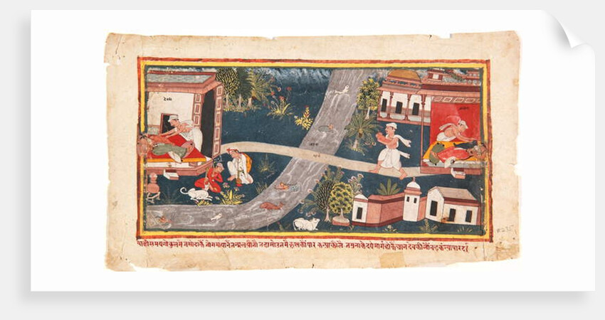 The babies are exchanged, 1600-25 by Indian School